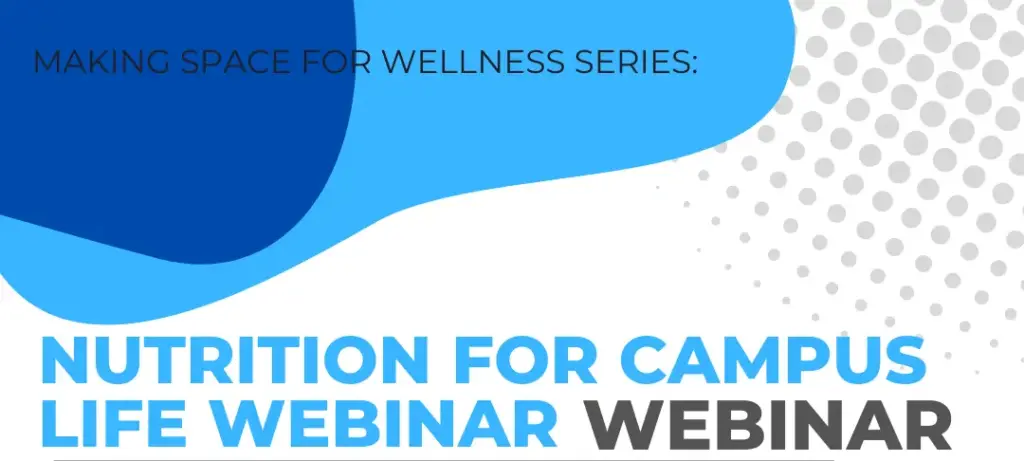 header nutrition for campus life webinar